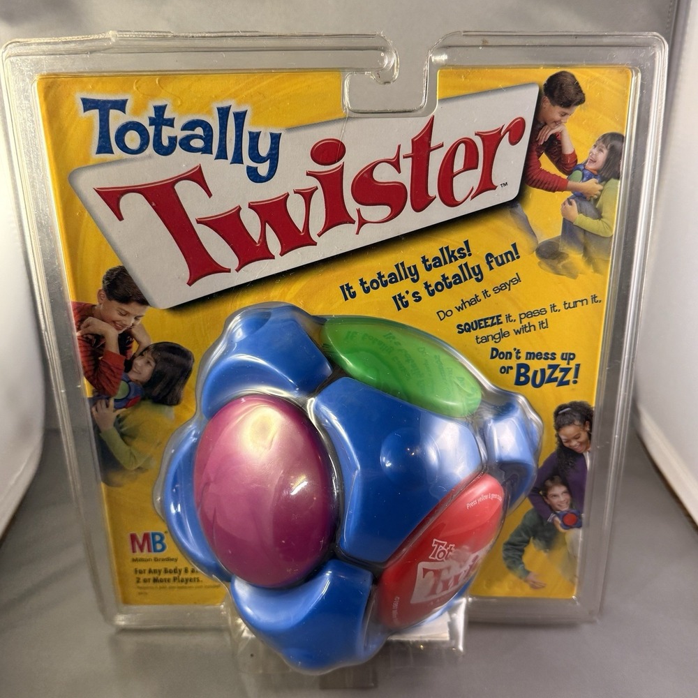 Rare 2001 Milton Bradley Totally Twister Game Sealed Vintage Hasbro